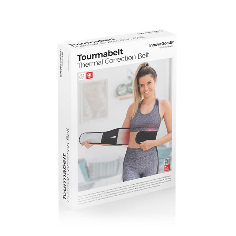 Faja Térmica Correctora con Imanes de Turmalina Tourmabelt InnovaGoods